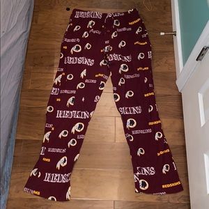 redskins pj pants